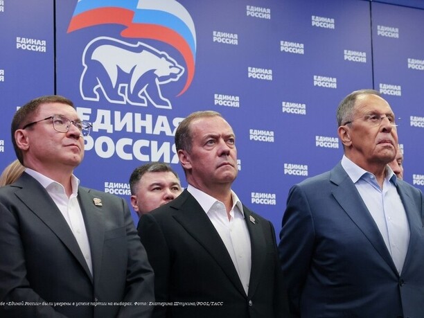 Сцены из штаба «Единой России»: как партия готовилась к победе после выборов