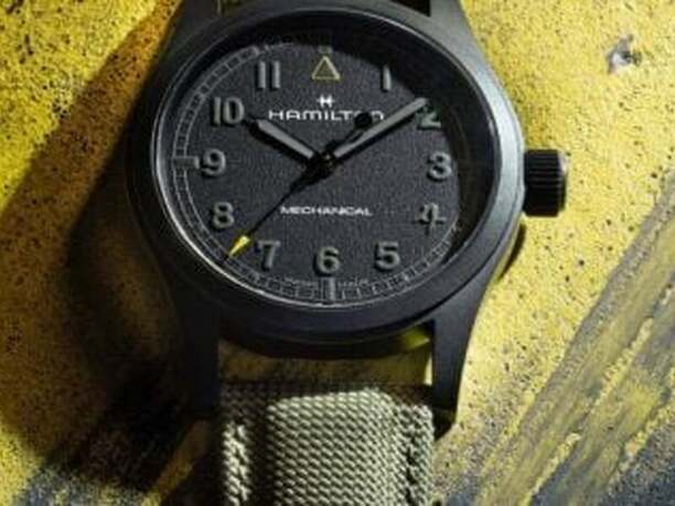 Hamilton представил часы Khaki Field, вдохновлённые Call of Duty: Modern Warfare 4