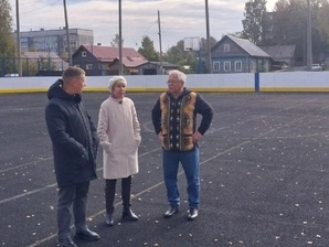 Олонец: капитальный ремонт детского сада «Радуга» и прилегающего спортивного комплекса